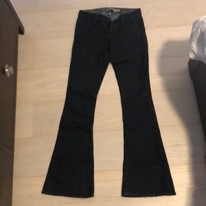 Paige Lou Lou size 27 dark flared denim